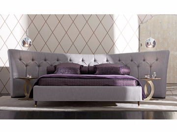 BUTTERFLY - Double bed with tufted headboard by OPERA CONTEMPORARY - view 2